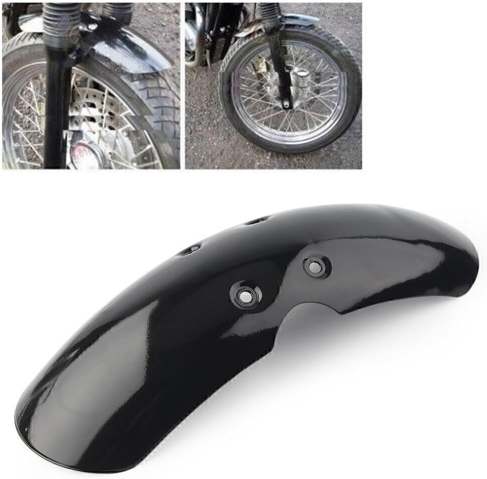 ya 14 9.20 zhengce ABS Black Short Front Fender Mudguard for Sc for Ram bler/Thruxton 900-1