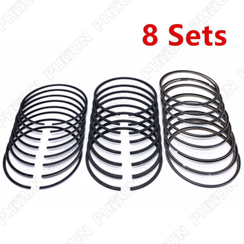 ya 4 8.24 baidi 8 Sets Piston Rings STD 1560300517 for Mercedes CL63 C63 ML63 E63 SL63 C216 W204