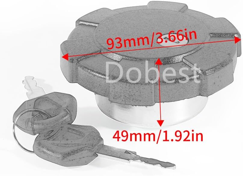 ya 13 9.15 baidi Fuel Tank Cap Cover Keys for Yamaha DT125E XT500Z XT600Z TW125 XT250 DT125R