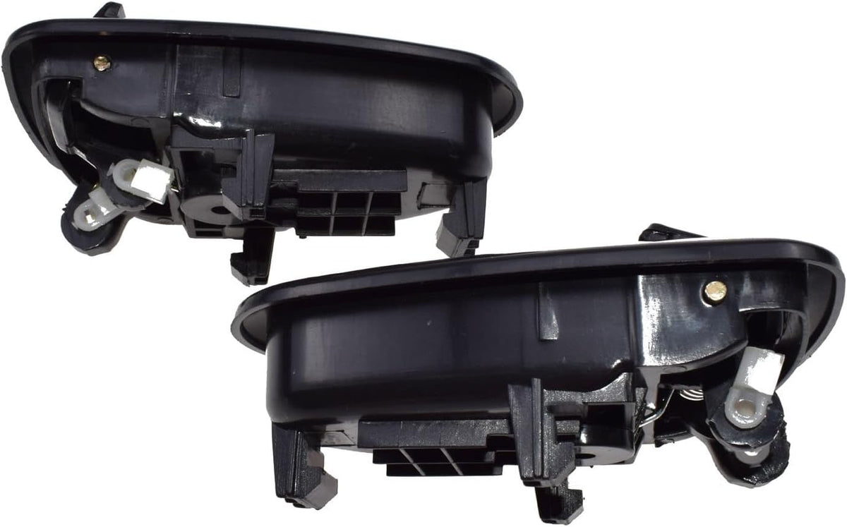ya 4 8.14 Pair of Interior Door Handles Black Left and Right for Hyundai Accent 2000-2006
