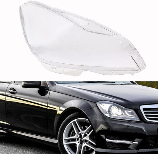 ya 4 8.10 Right Front Headlamp Lens Cover Light For Mercedes C Class W204 2011-2013 Clear