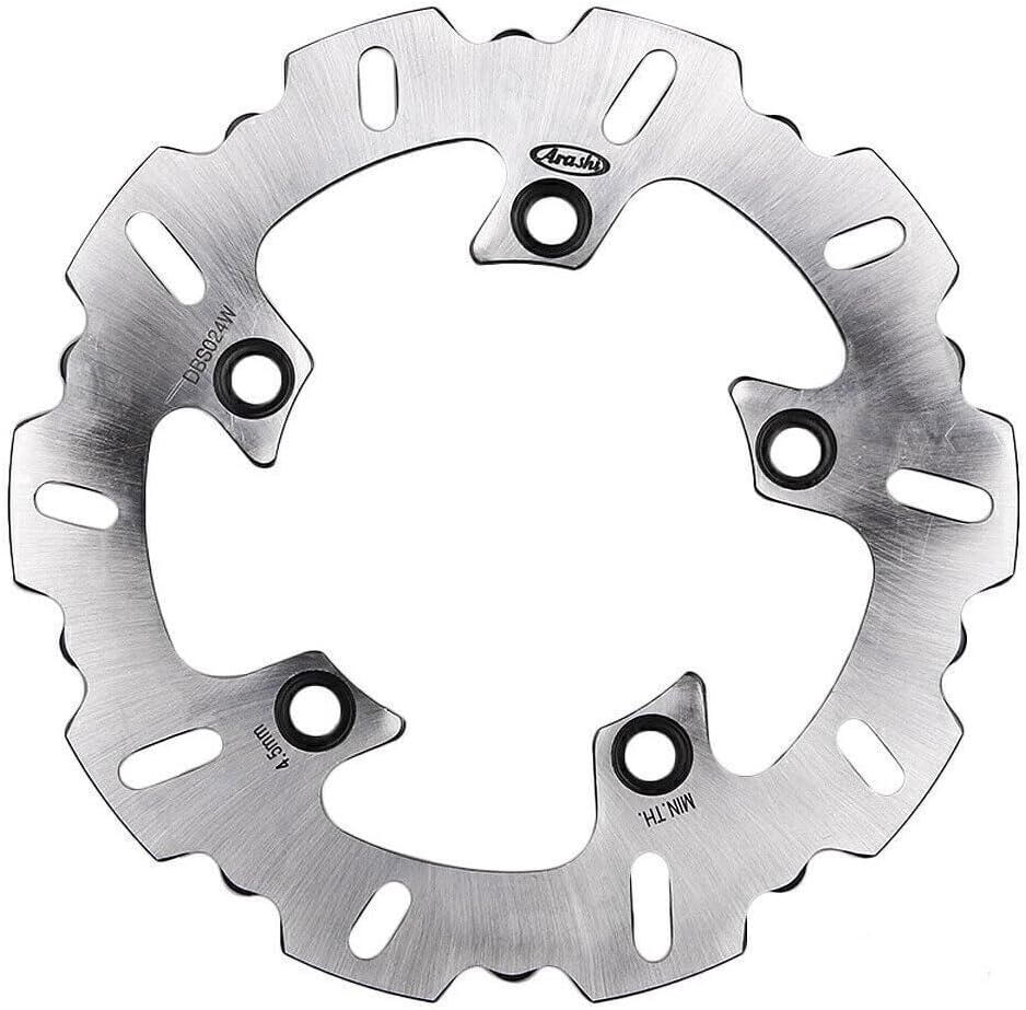 ya 13 9.15 baidi Rear Disc Brake Rotors Pad Motorcycle Fit for Yamaha YZF R6 2003-2015 Silver
