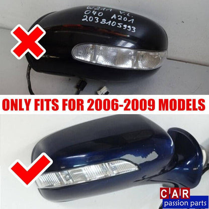 ya 11 9.14 baidiLeft side mirror turn signal light for Mercedes-benz CLS SE class W211 W221 W216 W219-