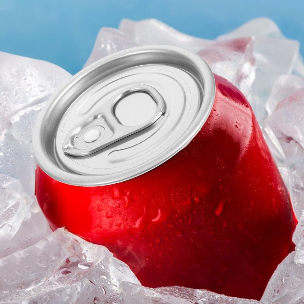 ya 14 9.20 baidi 10 Pcs Aluminum Easy-pull Cover Wide Mouth Jar Lid Lids Canning Regular-1