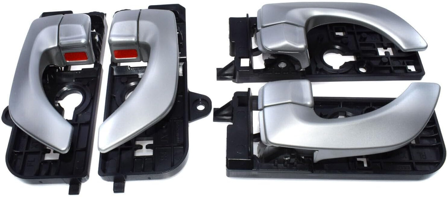 ya 5 8.24 baidi Set of 4 Front and Rear Interior Door Handles for Hyundai 2006-2008 Sonata 826103K020