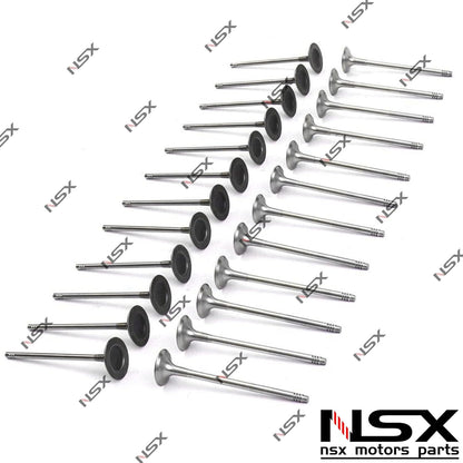 ya 4 8.24 baidi Intake & Exhaust Valves for BMW 135i 335i 535i Z4 E90 E92 E88 E60 E71 N54 3.0L