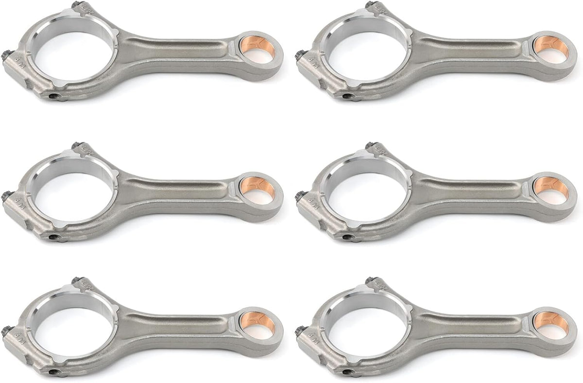 ya 11 9.14 baidiSet of 6 for Jeep for Grand Cherokee for Chrysler for Ram 3.0L Connecting Rod 68147233AA NEW
