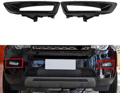 ya 4 8.8 Front Fog Light Lamp Black Cover Trim for Land Rover Discovery Sport 2015-19 16