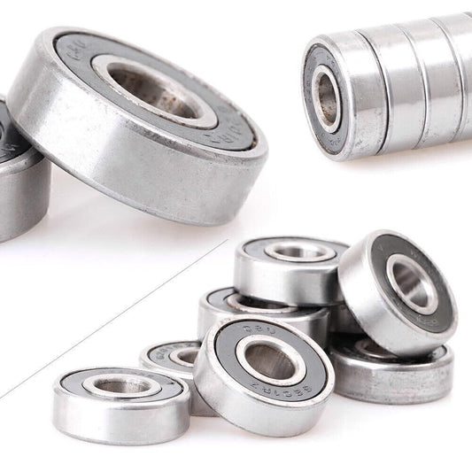 ya 16 10.20 baidi 10x 12x32x10mm 6201ZZ for Mini ature Deep Groove Ball Bearing Fit Rotary Motor