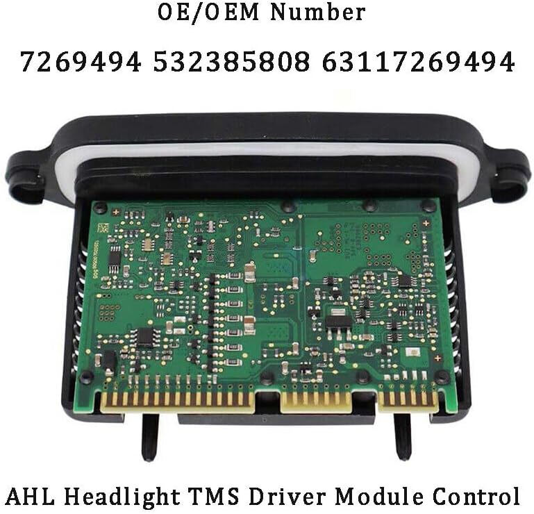 ya 7 8.24 baidi Compatible with for BMW F07 F10 F11 F18 Xenon AHL Headlights TMS Driver Module Control 