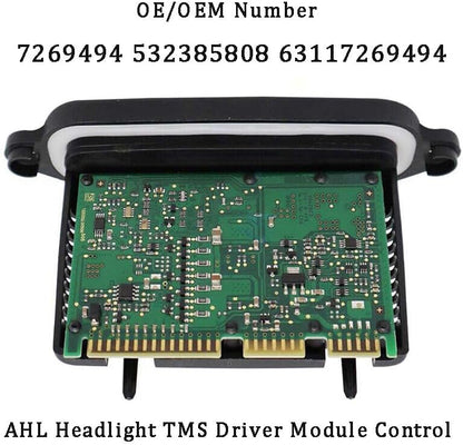 ya 7 8.24 baidi Compatible with for BMW F07 F10 F11 F18 Xenon AHL Headlights TMS Driver Module Control 