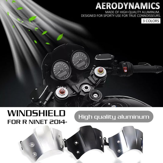 ya 2 8.15 Headlight Fairing Windshield Windscreen Wind Deflector for BMW R NineT R9T 14-23