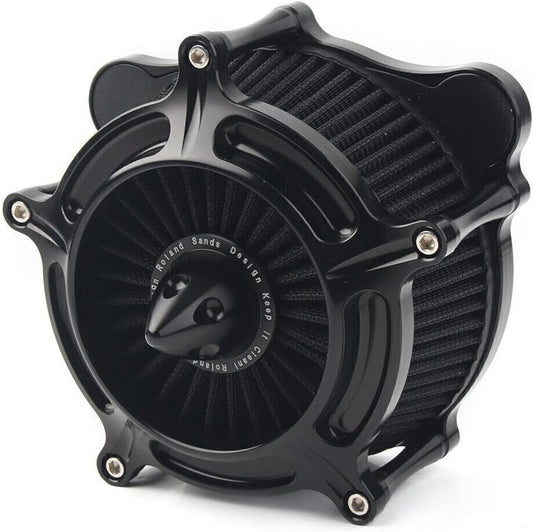 ya 4 8.8.2 Motorcycle Air Intake Filter Cleaner Black For Harley Road Glide FLTR 2008-2016
