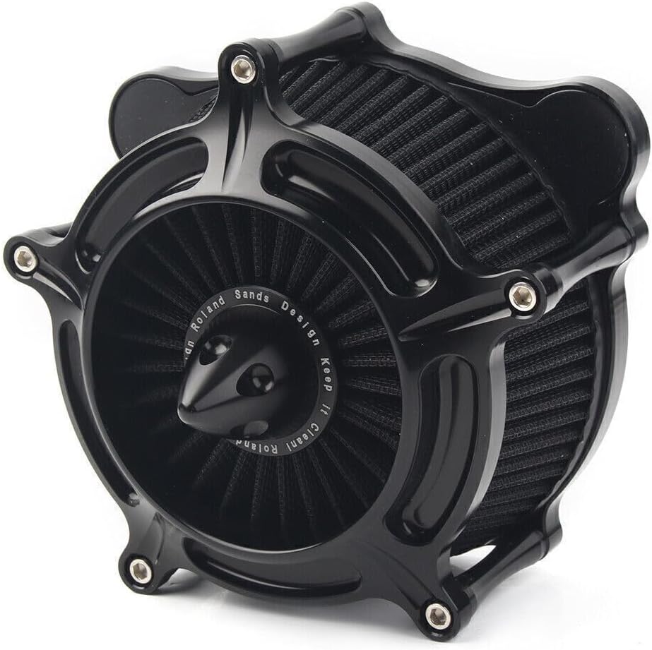 ya 5 8.24 baidi Motorcycle Air Intake Filter Cleaner Black For Harley Road Glide FLTR 2008-2016