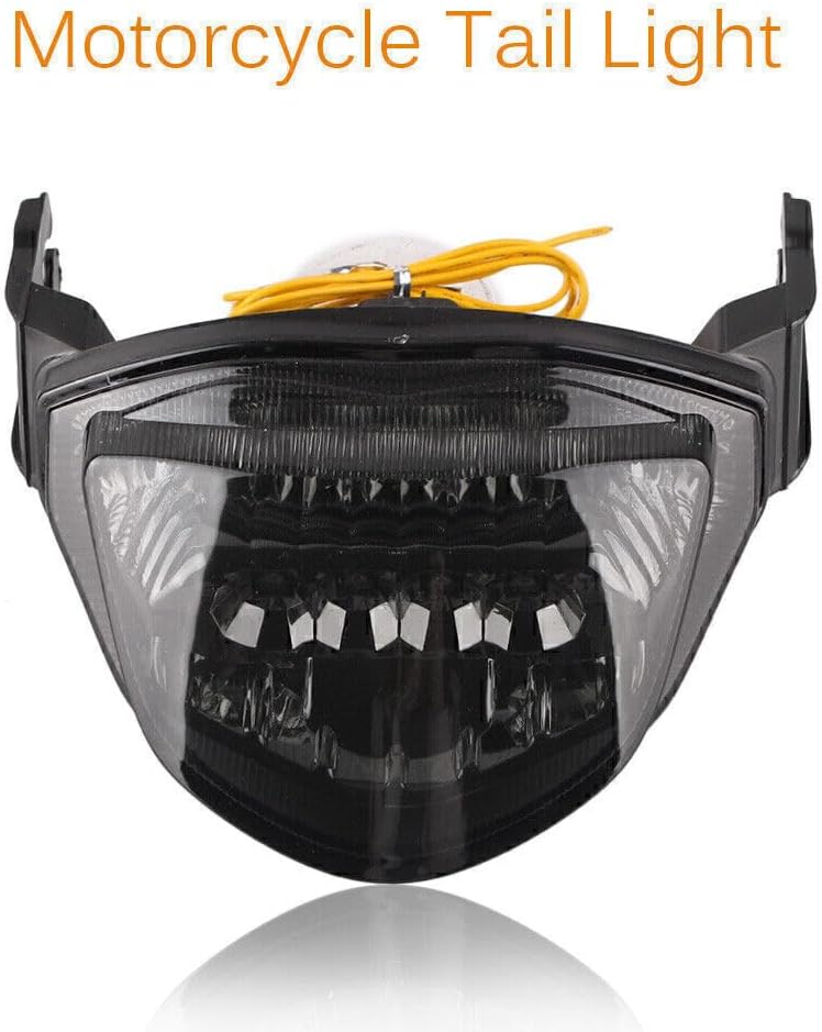 ya 4 8.8.2 LED Tail Light Rear Brake Turn Signal Indicator Fit 2005-2006 for Suzuki GSXR 1000