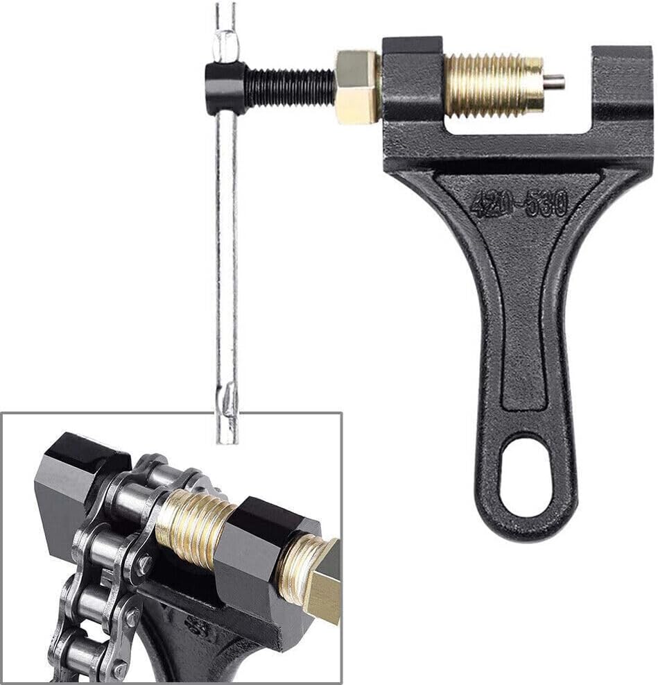 ya 4 8.8.2 DIRT ATV MOTORCYCLE CHAIN BREAKER LINK SPLITTER PIN REMOVER REPAIR TOOL 420-530