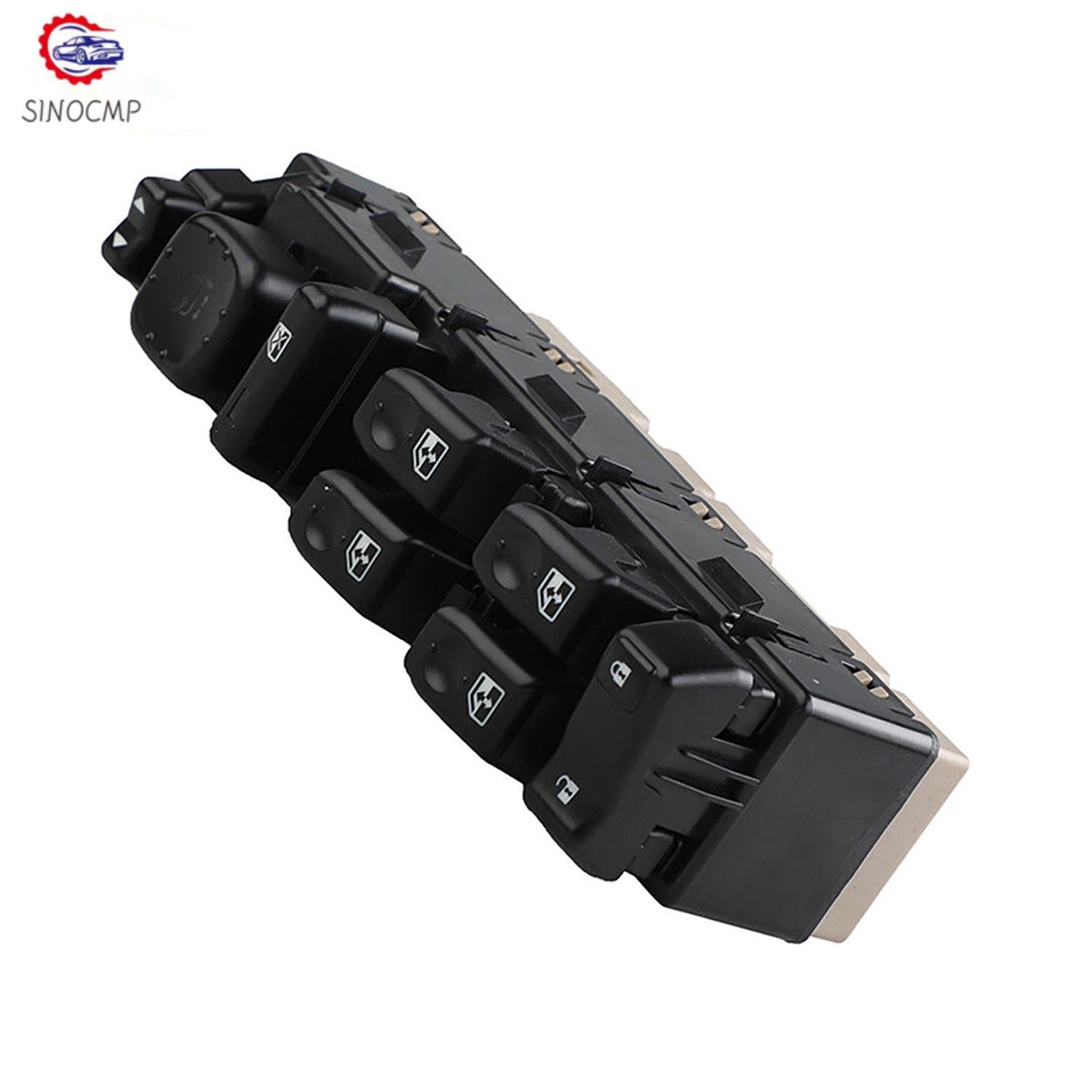 ya 6 8.24 baidi for Chevrolet for GMC for Cadillac Hummer 2003-2006 15883319 Left Main Power Window Switch 