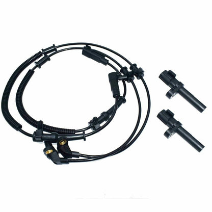 ya 4 8.8 4-Piece ABS Wheel Speed Sensor Front and Rear LH Right Grip Suitable for Dodge for Ram 1500 Pickup 2009-12