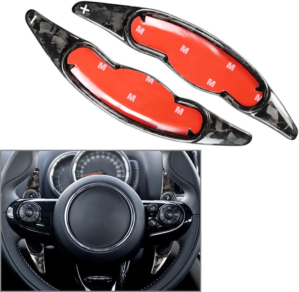 ya 5 8.24 baidi 1Pair Fit for BMW for Mini Cooper F54 F55 F56 F57 F60 Forged Steering Wheel Shift Paddle
