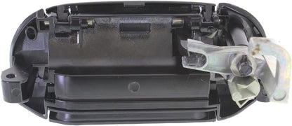 ya 2 8.15 Door Handle Front Passenger Right Side for VW Smooth Black RH Hand 701837206