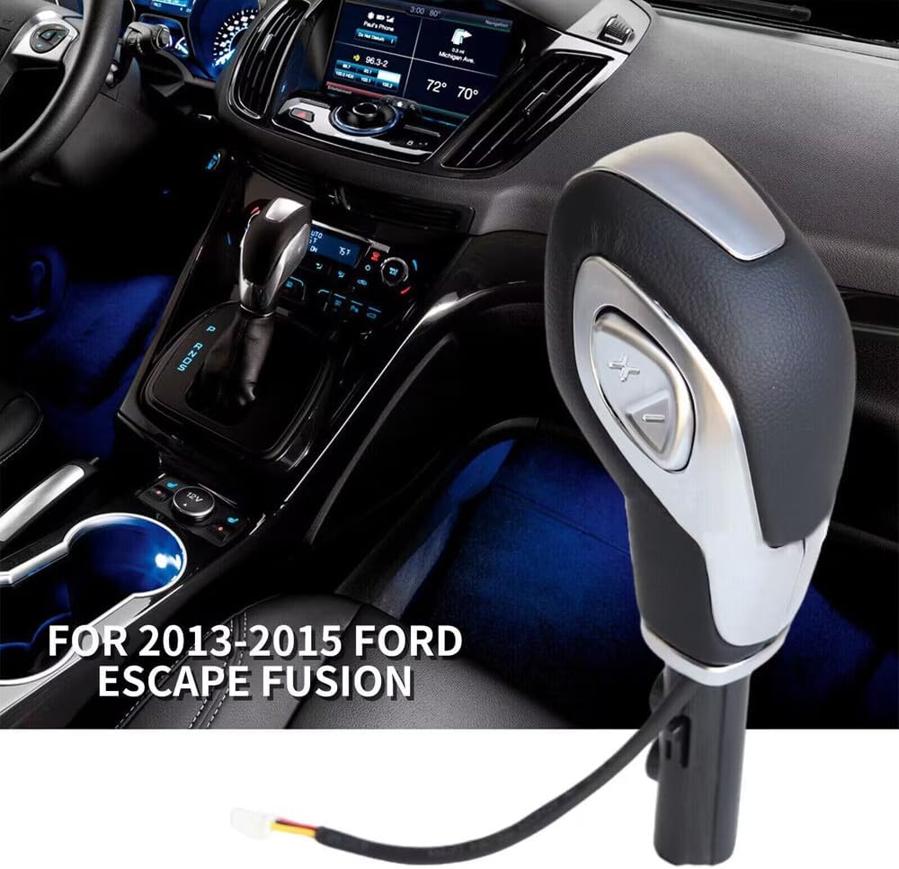 ya 4 8.24 baidi for 2013-2015 for Ford Escape Fusion Auto Transmission Gear Shift Knob Shifter Lever