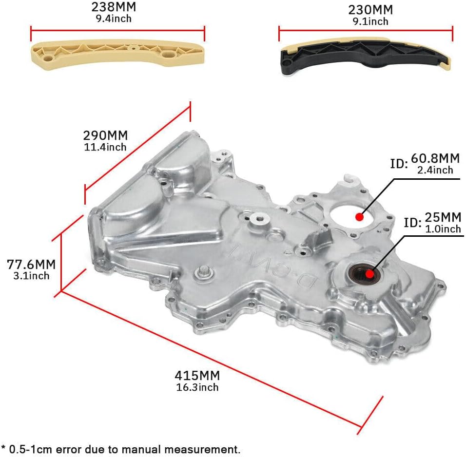 ya 10 9.16 baidi Timing Chain Kit+VVT Gear+Oil Pump Cover For 12-21 for Hyundai for Veloster for Elantra for Kia