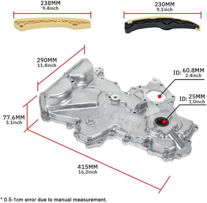 ya 10 9.16 baidi Timing Chain Kit+VVT Gear+Oil Pump Cover For 12-21 for Hyundai for Veloster for Elantra for Kia
