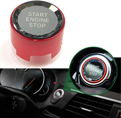 ya 8 8.24 baidi RED Engine Start Stop Ignition Push Button Decor Cover Fit for BMW F/G Chassis X2 X3