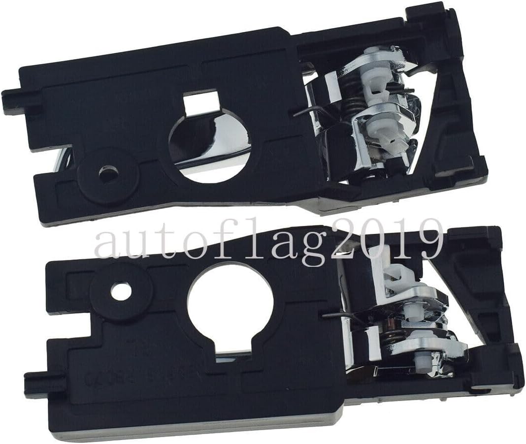 ya 4 8.24 baidi Pair of Interior Door Handles Rear LH and RH Chrome for Hyundai Accent 2012-2017 