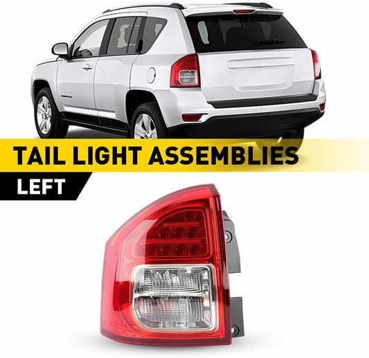 ya 4 8.14 Left Tail Light Assembly Housing for 2011-2014 for Jeep Compass 5182543AC 