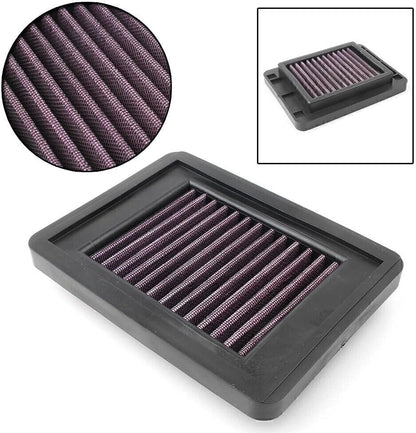 ya 4 8.8.2 Motorcycle Air Intake Cleaner Filter for Yamaha YZF-R25 R3 MT-25 MT-03 2015-2018