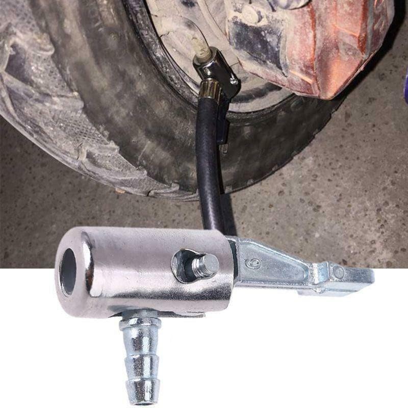 ya 14 9.20 baidi 1/4 Lock On Air Chuck Car Tire Inflator for Air Compressor with Barb Conne-wq-1