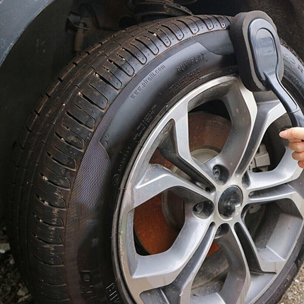 ya 4 8.8 Car, Truck, tire, Wheel, waxing, polishing, Sponge, Washing, Cleaning, Brushing, Care Tools