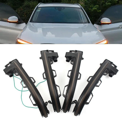 ya 4 8.10 Dynamic Turn Signal Light Indicator Lamp for BMW X3 G01 G08 iX3 G08 X4 G02 X5
