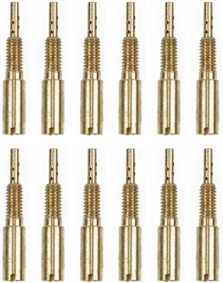 ya 2 8.15 12pcs/set For Pilot Jets Slow Jet 10 37.5 Sub injector Fit For Mikuni Carb VM28