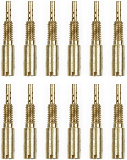 ya 2 8.15 12pcs/set For Pilot Jets Slow Jet 10 37.5 Sub injector Fit For Mikuni Carb VM28