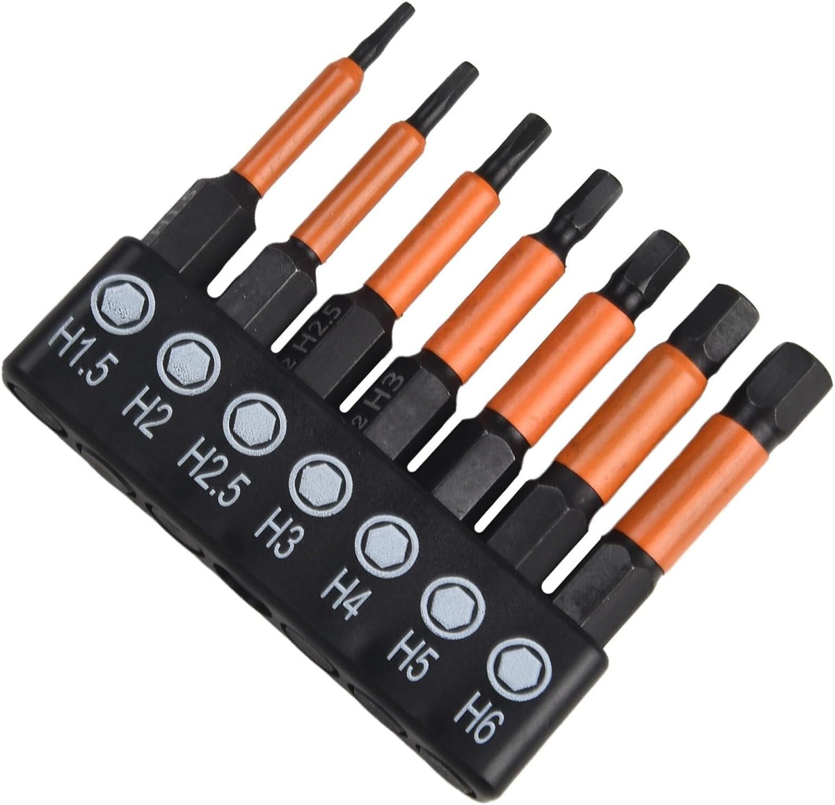 ya 26 10.21 baidi Advanced 7PC Magnetic Hex Head Wrench Drill Bit Set for Advanced Users
