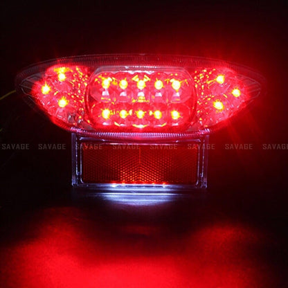 ya 4 8.24 baidi Led Integrated Tail Brake Turn Signal Light Lamp for Suzuki GSX1300R HAYABUSA