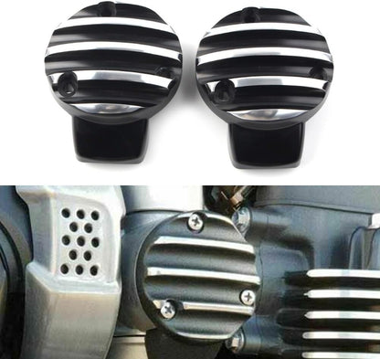 ya 5 8.10 Black&White Throttle Covers Body Covers Kit For Thruxton 1200 Thruxton R 2016