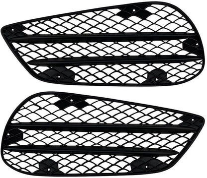 ya 2 8.15 2PCS Front Bumper Grill Fog Lamp Grille for Mercedes-Benz E Class W212 2013-2015