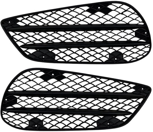 ya 2 8.15 2PCS Front Bumper Grill Fog Lamp Grille for Mercedes-Benz E Class W212 2013-2015