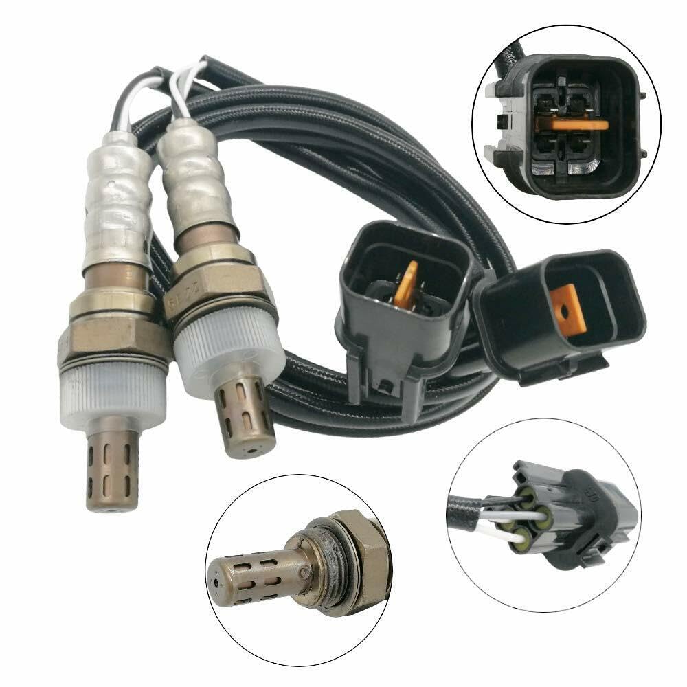 ya 2 8.15 4pcs Oxygen 02 Sensor Front Rear for Mitsubishi Montero Sport 97-04 Montero
