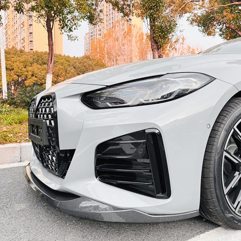 ya 2 8.15 Suitable for 2020-2023 for BMW 4 Series G22 G23 G26 Carbon Fiber ABS Front Bumper Spoiler Lip