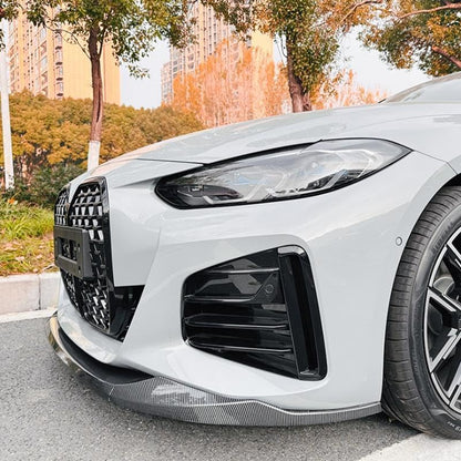 ya 2 8.15 Suitable for 2020-2023 for BMW 4 Series G22 G23 G26 Carbon Fiber ABS Front Bumper Spoiler Lip