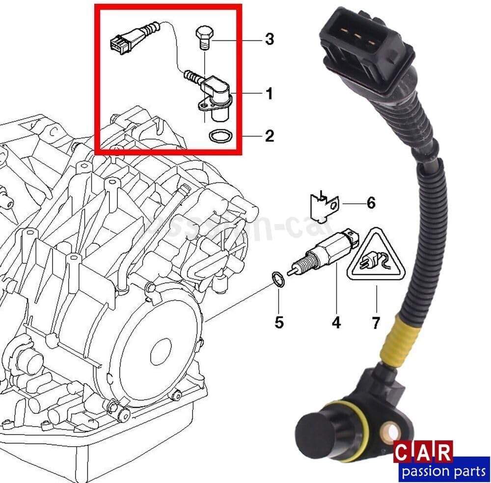 ya 10 9.16 baidi 24357518732 Applicable to for Mini Cooper R50/52 CVT transmission speed sensor