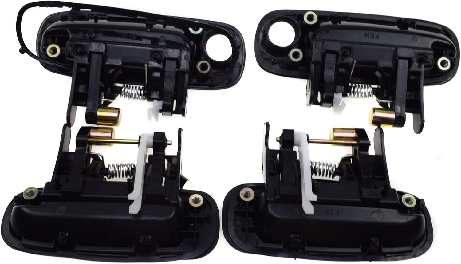 ya 2 8.15 8Pcs Front Rear Black Outside Inside Door Handles for Toyota for Corolla 1998-2003