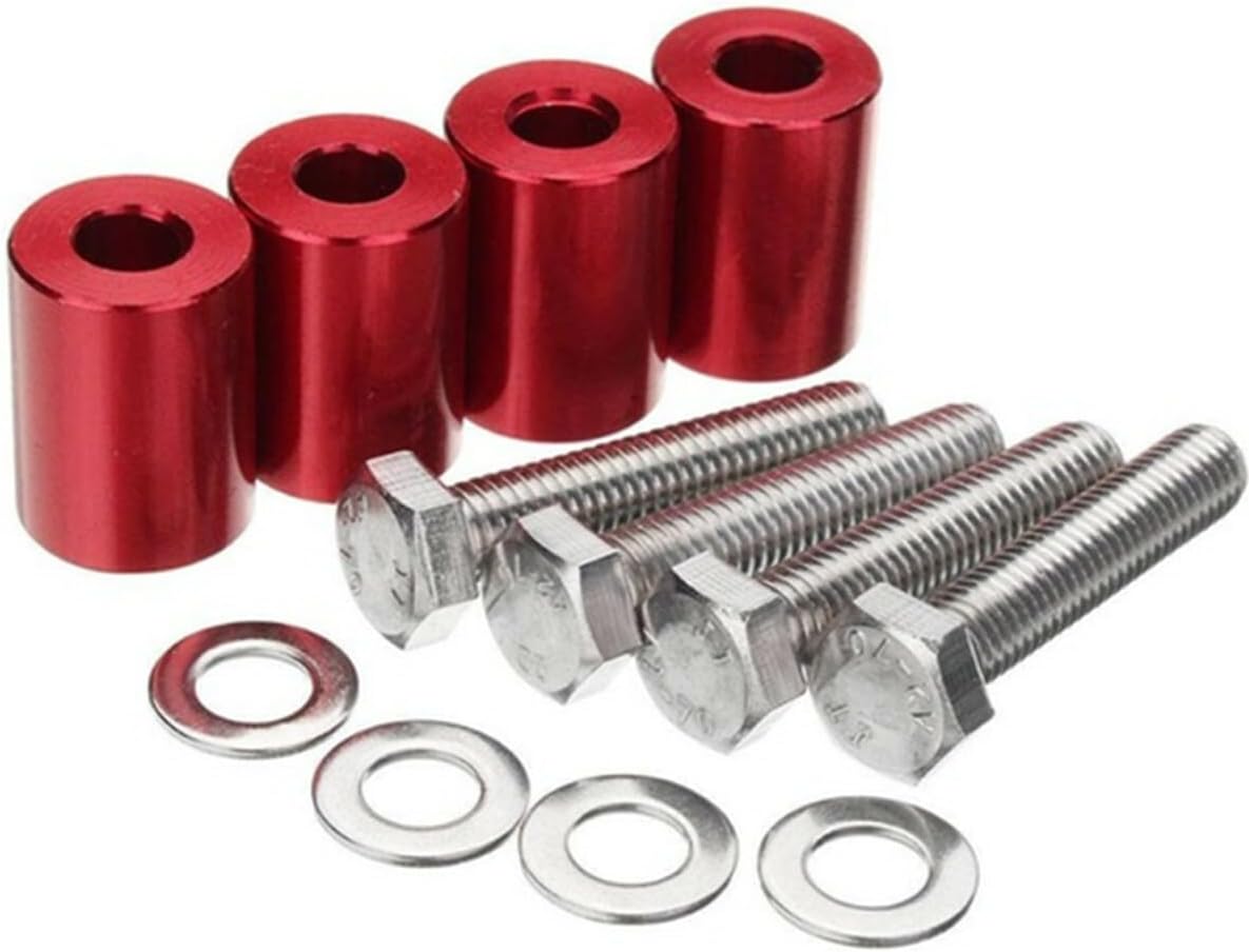 ya 4 8.14 Car Hood Vent Spacer Riser Kit Engine Motor Turbo Swap Repair Tool Assist Parts