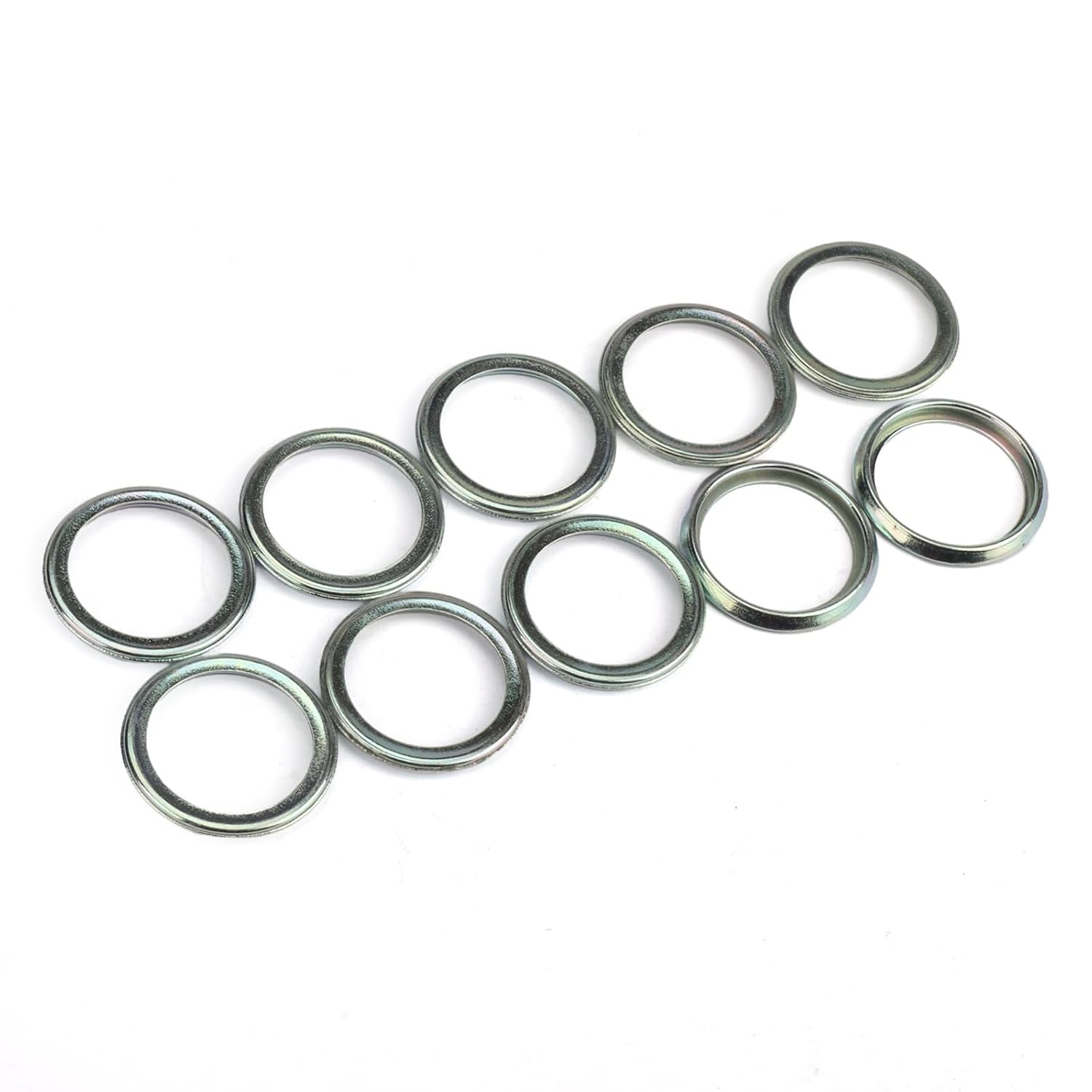 ya 4 8.8 100x Silver Drain Plug Sealing Ring for Subaru 2011-2021 803916010