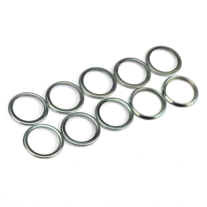 ya 4 8.8 100x Silver Drain Plug Sealing Ring for Subaru 2011-2021 803916010