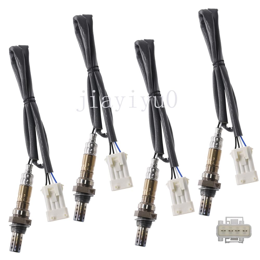 ya 4 8.8 4pcs Oxygen O2 Sensor 1&2 for 2000-2001 for Porsche 911 H6 3.4L Upstream+Downstream